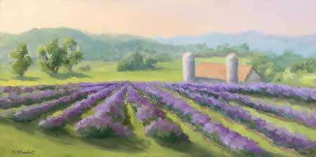 Kim Hoechst paintings at Station Gallery