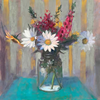 Helena van Emmerik-Finn pastels at Station Gallery