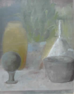 Rosemary Castiglioni paintings at Station Gallery