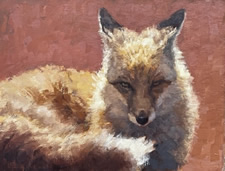 Lynne Lockhart paintings at Station Gallery