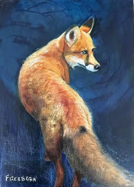 Gay Freeborn paintings at Station Gallery