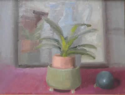 Rosemary Castiglioni paintings at Station Gallery
