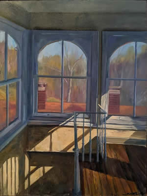 Susan O'Reilly paintings at Station Gallery