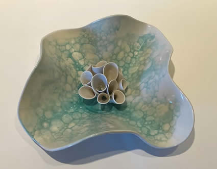 Marina Krasnopolsky ceramics at Station Gallery
