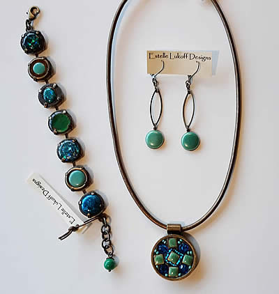 Estelle Lukoff jewelry at Station Gallery