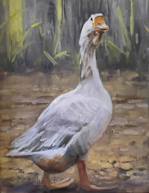 Nancy West paintings at Station Gallery