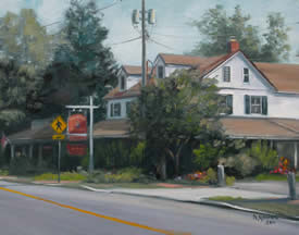 Dennis Young paintings at Station Gallery