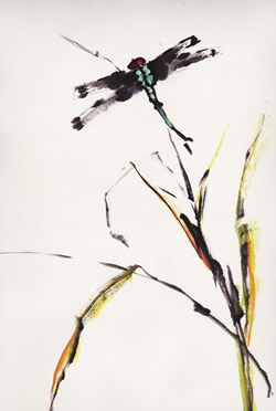 Nancy West paintings at Station Gallery