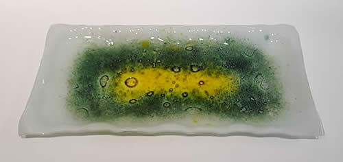 Fran Miller art glass at Station Gallery