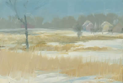 Dan Chow paintings at Station Gallery
