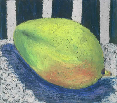 Robert Dodge oil pastels at Station Gallery