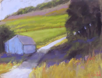 Mary Lou Griffin pastels at Station Gallery