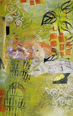 Rosemary Connelly paintings at Station Gallery