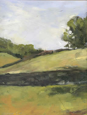 Anna Biggs paintings at Station Gallery