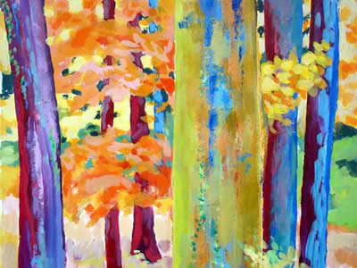 W. Gary Smith paintings at Station Gallery
