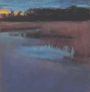 Mary Pritchard pastels at Station Gallery