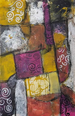 Rosemary Connelly paintings at Station Gallery