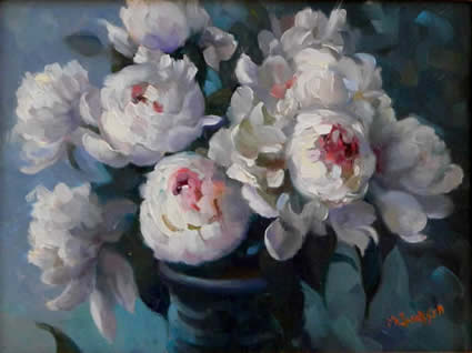Maryanne Jacobsen paintings at Station Gallery